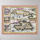 Search for caribbean map posters Haiti