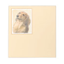 Search for dachshund notepads Doxie