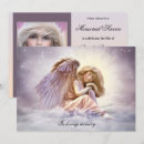 Search for angel funeral invitations In loving memory