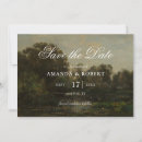 Search for romantic wedding save the dates Vintage