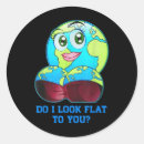 Search for earth is flat stickers Planet