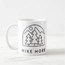 Search for mountains and trees mugs Backpacking
