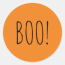 Search for spooky typography stickers Boo