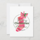 Search for name christmas cards Pink