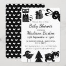 Search for cute woodland animals baby shower invitations Fox