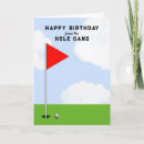 Search for golf dad birthday cards Funny