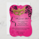 Search for pink masquerade party invitations Costume
