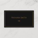 Search for black border business cards Luxury