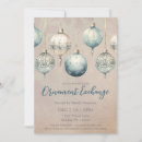 Search for ornament exchange invitations Vintage