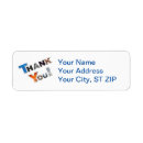 Search for orange sunset return address labels Colourful