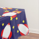 Search for outer space tablecloths Rocket