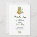 Search for stock the bar shower invitations Watercolor
