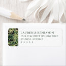 Search for green leaves return address labels Elegant
