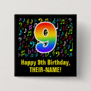 Search for 9 birthday badges 9 years old