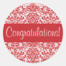 Search for graduation envelope seals Red