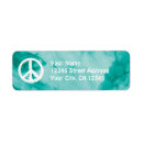Search for peace symbol return address labels Hippie