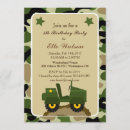 Search for army baby shower invitations Gender neutral
