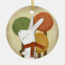 Search for black rabbit christmas tree decorations Bunny