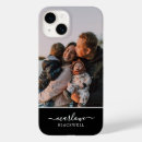 Search for monogram template iphone cases Black and white