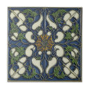 Search for blue art deco tiles Decorative flowers reproduction