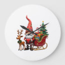 Search for santa claus clocks Animal
