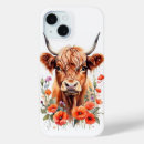Search for highland cow iphone cases Flowers