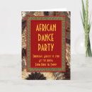 Search for african party invitations Tropical