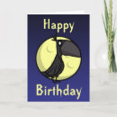 Search for raven birthday cards Funny
