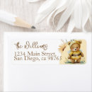 Search for honey return address labels Wildflower