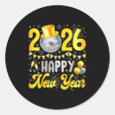 Search for happy new year with balloons stickers 026