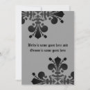 Search for fleur de lis wedding invitations Stylish