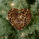 Search for leopard christmas tree decorations Brown