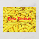 Search for yellow bananas postcards Funny