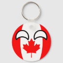 Search for funny canada key rings Canadian flag