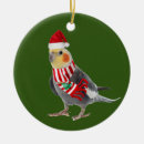 Search for cockatiel christmas tree decorations Xmas