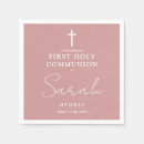 Search for first communion napkins Christian
