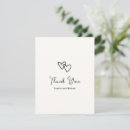 Search for hand drawn wedding thank you cards Simple