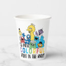 Search for sesame street characters paper cups Baby