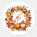 Search for orange berries stickers Thanksgiving