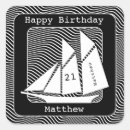 Search for black men stickers Happy birthday