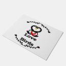 Search for bird doormats Silly