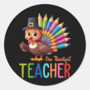 Search for cute thanksgiving turkey stickers Thankful
