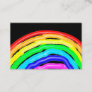 Search for rainbow business cards Lines