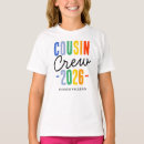 Search for cousin crew tshirts Colourful