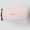 Search for pink golf head covers Stylish