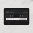 Search for cassette tape business cards Mixtape