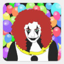 Search for circus clown stickers Horror