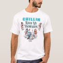 Search for chillin tshirts Christmas snowman