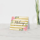 Search for salon thank you cards Makeup