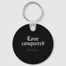 Search for conquer key rings Christianity